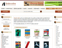 Tablet Screenshot of librarie-online.com